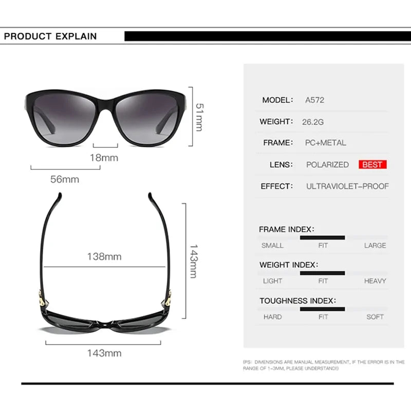 🕶️: Polarized Sunglasses - UV Protection & Glare Reduction