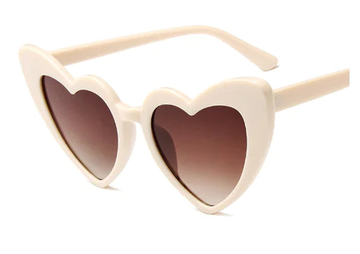 💖: Polarized Sunglasses and Heart Shaped - Fun UV400 Protection