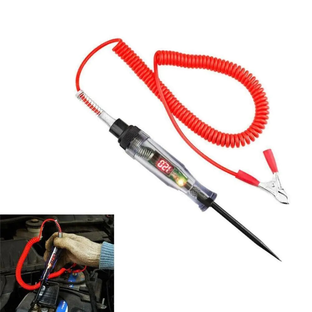 ⚡: Digital Electric Voltage Circuit Tester - Automotive Test Light 6-24V