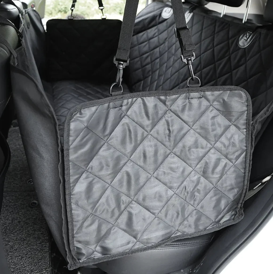 🚗: Pet Travel Rear Seat Cushion with Dog Toilet