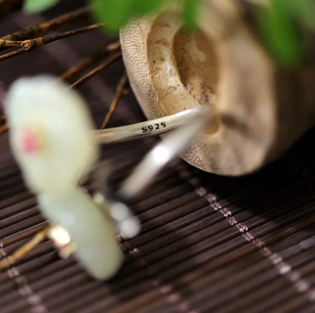 💎: Antique Flower Design Women's Fashion Ring - Vintage Botanical Jewelry