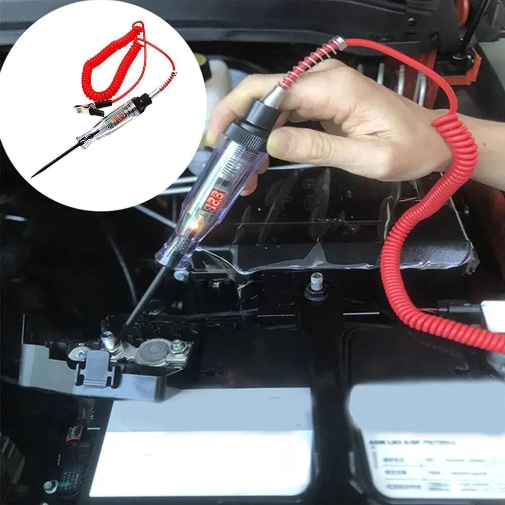 ⚡: Digital Electric Voltage Circuit Tester - Automotive Test Light 6-24V