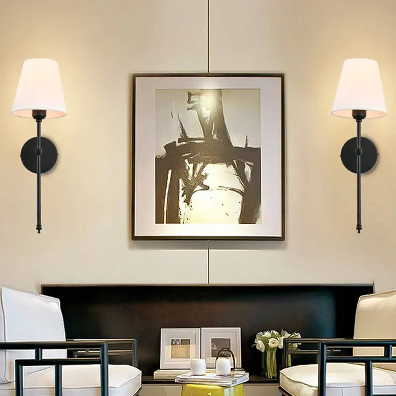 💡: Modern Nordic Wall Lamp - Minimalist Metal Design Bedroom Living Room