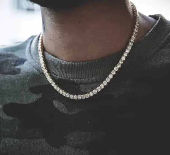 💎: Iced Out Bracelet Necklace