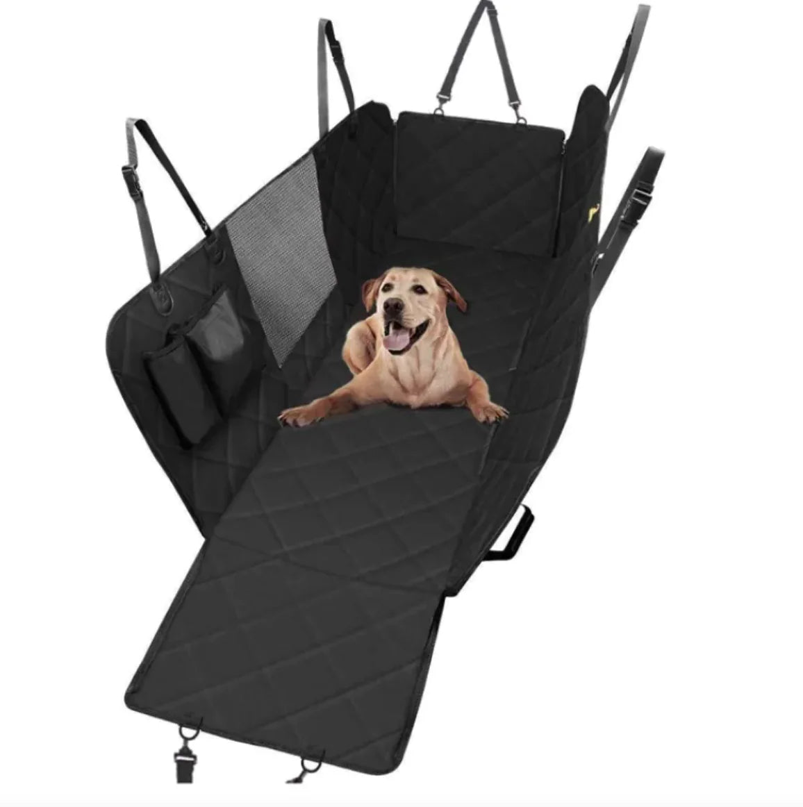 🚗: Pet Travel Rear Seat Cushion with Dog Toilet