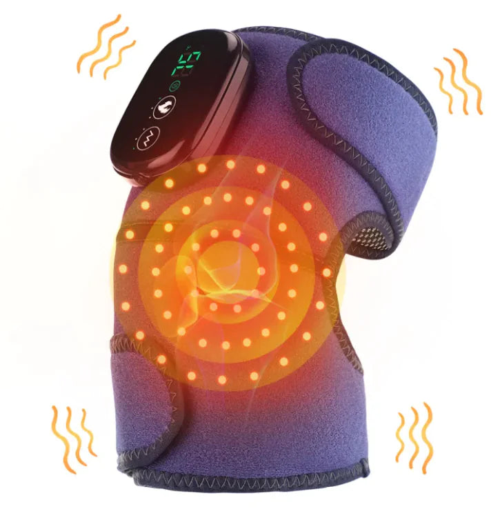 🔥: Heating Massage Knee Pads - Therapeutic Heat & Vibration Therapy