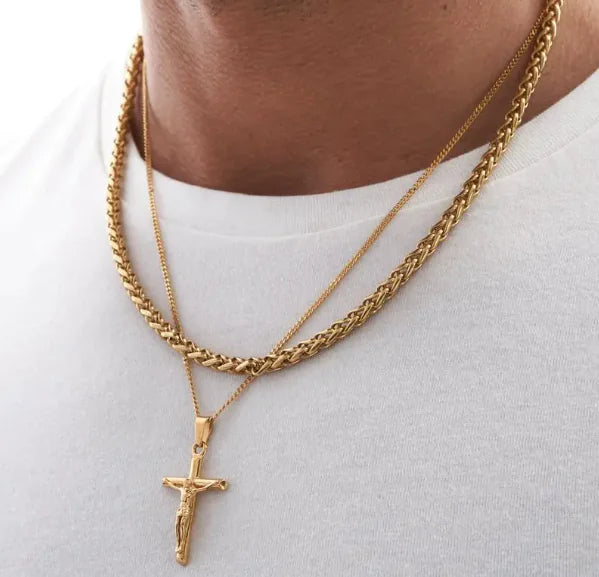 ⚡: Punk Cross Necklace