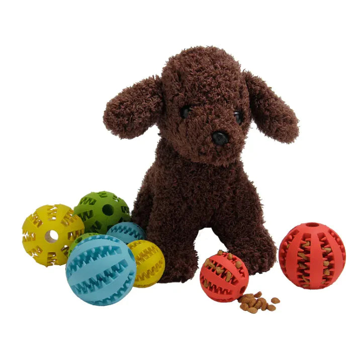 ⚽: Durable Chew Ball - Bite-Resistant Dog Toy for Teeth Cleaning