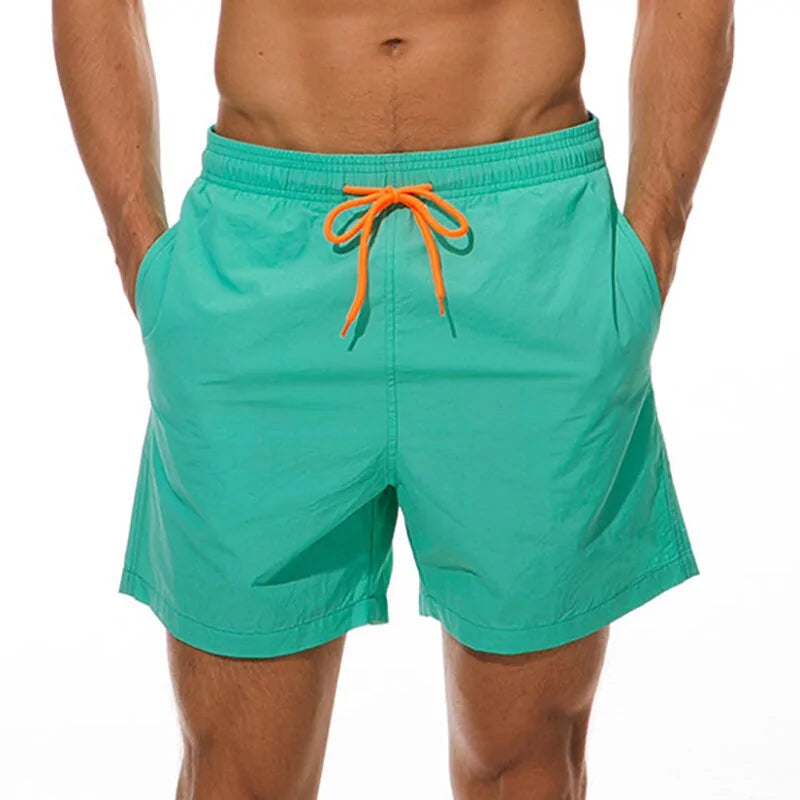 🩱: Greece Beach Trunks Premium - Luxury Men's Swim Shorts