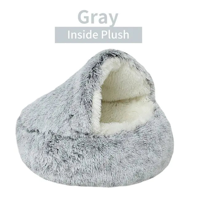 🐱: Plush Round Cat Bed - Luxurious Circular Comfort Haven