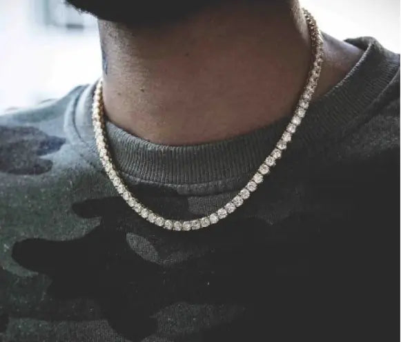 💎: Iced Out Bracelet Necklace