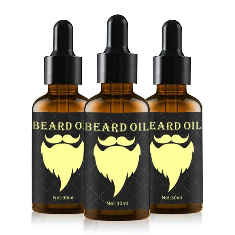 🧔: Beard Hair Essential Oil - Premium Nourishing Treatment