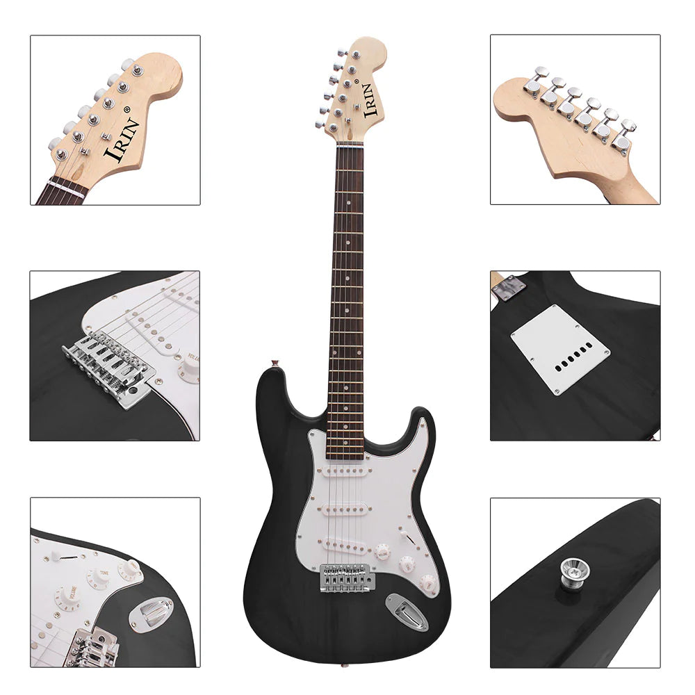 🎸: Electric Guitar Starter Pack ST38 - Complete Beginner's Bundle with Amplifier