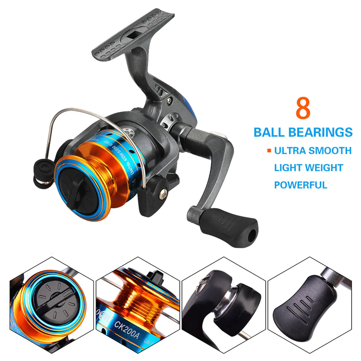 🎣: Short Sea Fishing Rod and Reel Set - Complete Fishing Gear