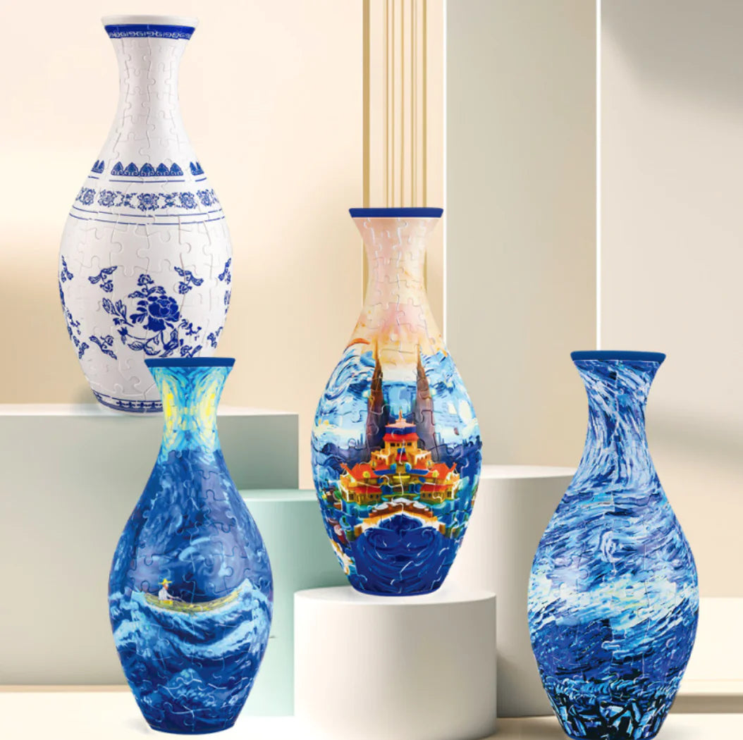 🧩: 3D DIY Puzzle Vase - Creative Assembly Home Decor
