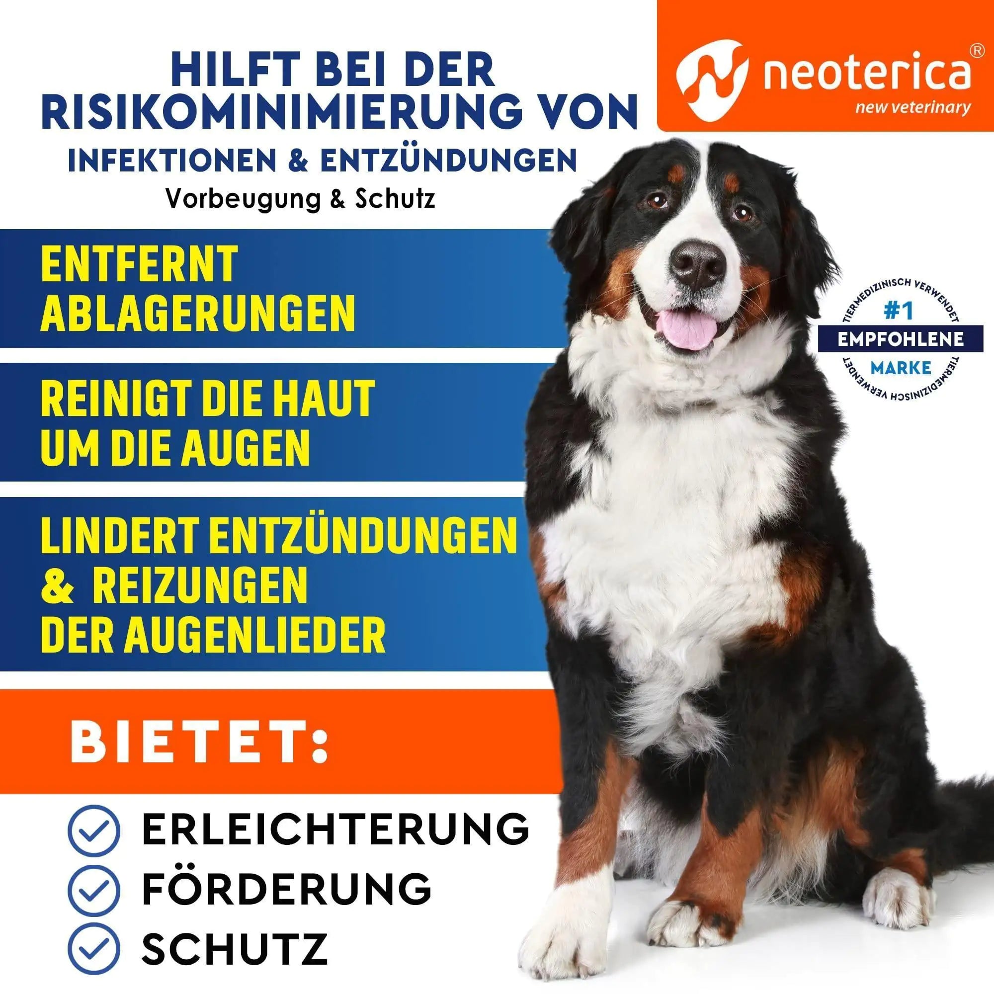 👁️: Cat Dog Eye Wash Drops - Tear Stain Remover & Eye Infection Treatment