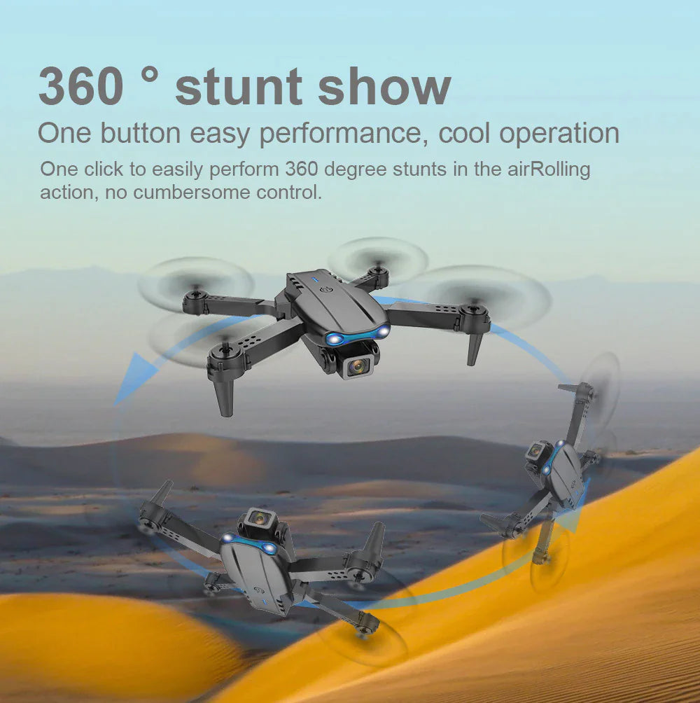 🚁: Drone X Pro 5G 4K GPS - Professional Dual Camera WiFi FPV Quadcopter