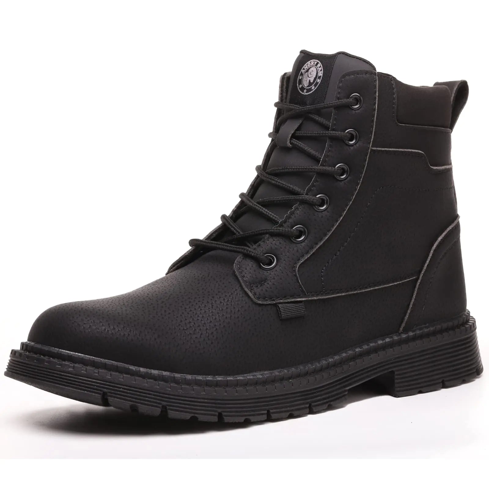 🥾: ANGRYRAM Steel Toe Work Boots - Waterproof Industrial Safety Footwear