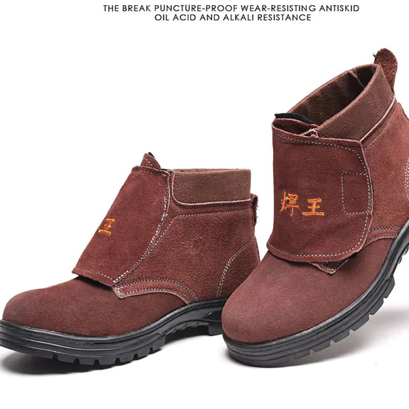 🥾: High-Temperature Welding Protective Shoes - Splash-Proof Safety Footwear