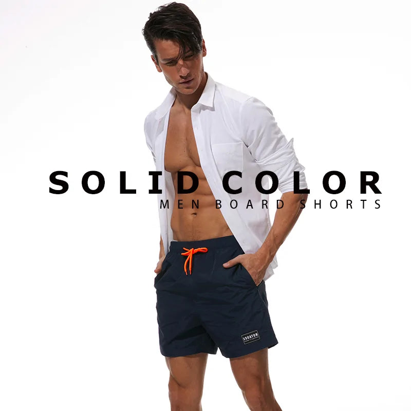 🩱: Greece Beach Trunks Premium - Luxury Men's Swim Shorts