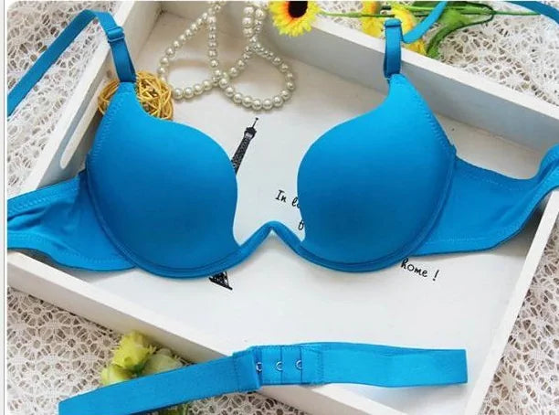 🌸: Japanese Style Deep V Push-Up Bra - Elegant Lift & Support
