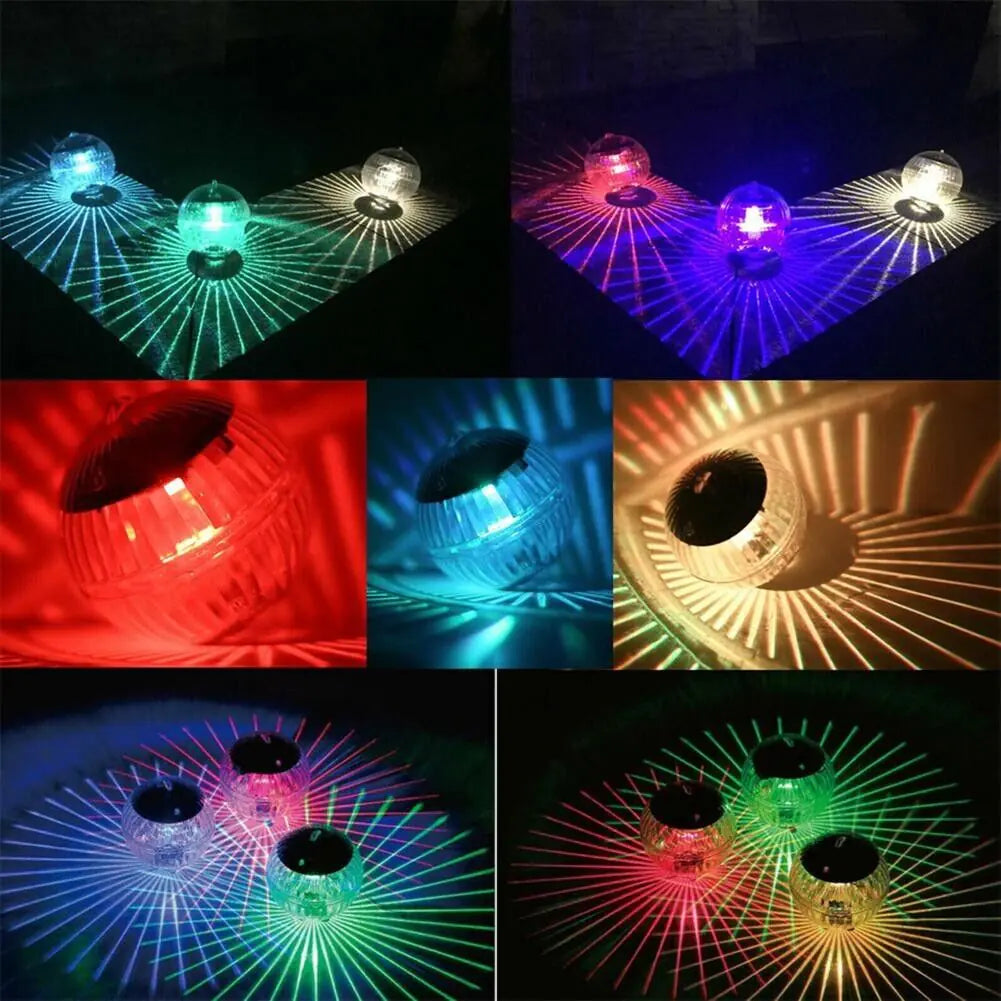 💡: Solar LED Floating Pool Light - RGB Color Changing Garden Pond Lamp