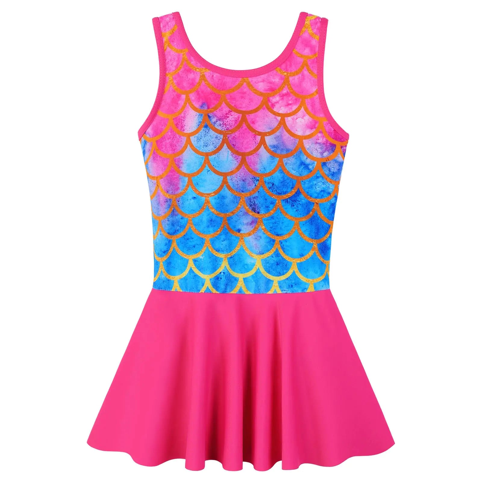 🌺: BAOHULU Toddler Girls Floral Swimsuit - One Piece Dress Swimwear Ages 3-8