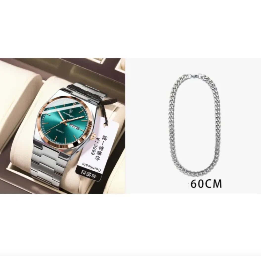 ⌚: Ultra-Thin Waterproof Men's Quartz Watch - 5mm Slim Profile 50M Resistant