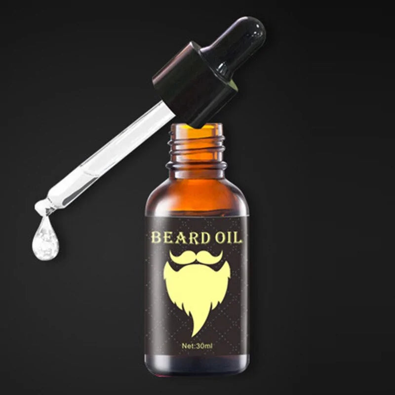 🧔: Beard Hair Essential Oil - Premium Nourishing Treatment