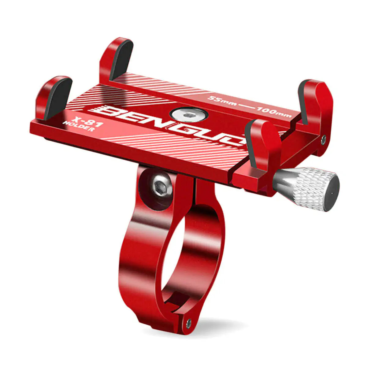 🚴: Aluminum Phone Bike Mount Holder - Secure Cycling Phone Stand