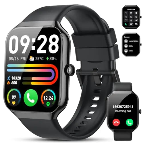 ⌚: Smart Watch 1.96" HD - 2025 Premium Fitness Tracker with Call Feature