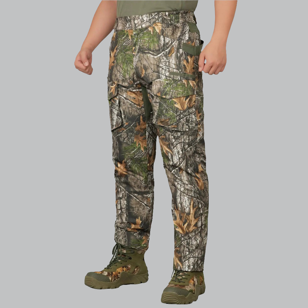 🏹: LOOGU Men's Camo Hunting Pants - Water-Resistant Ripstop with 9 Pockets