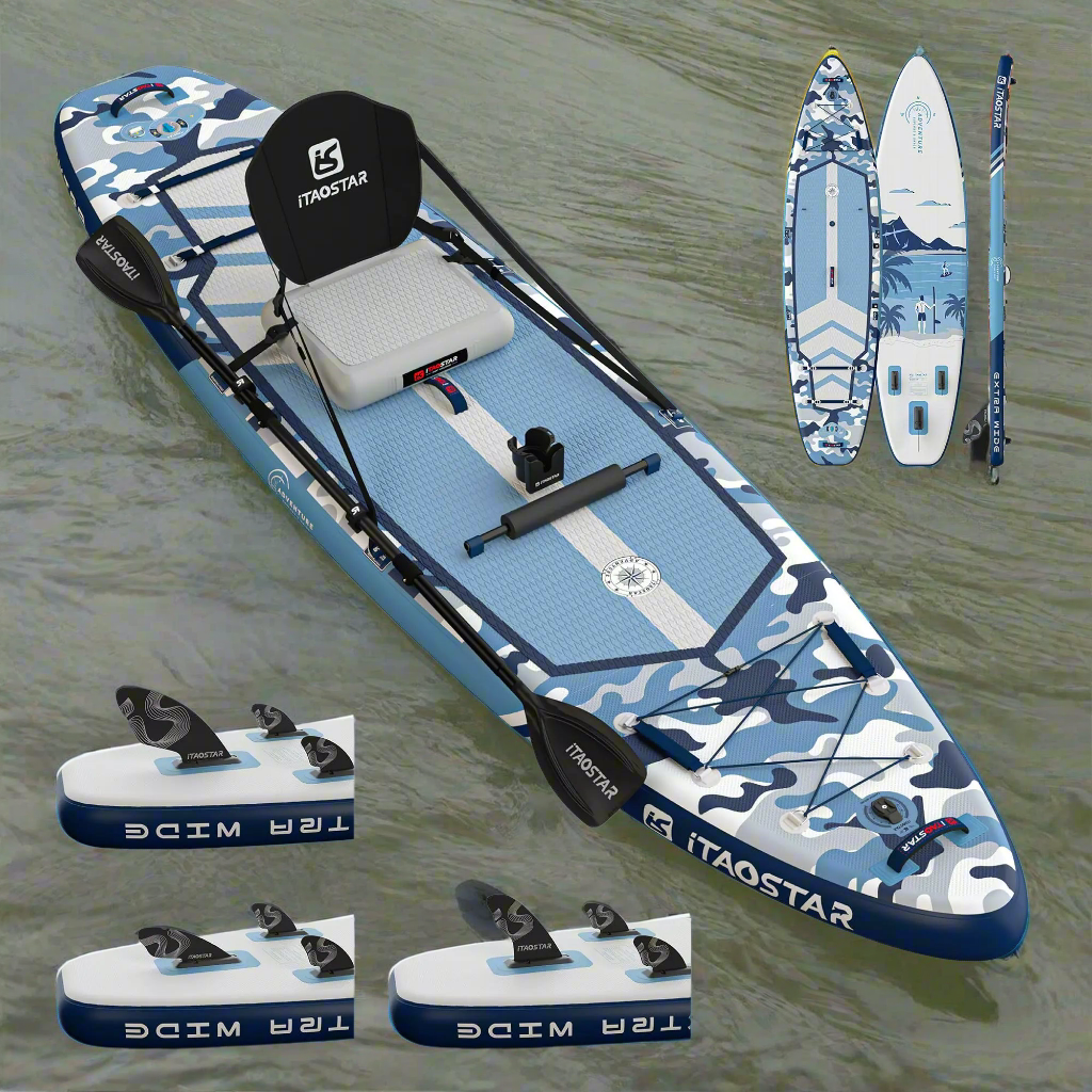 🏄: iTAOSTAR 35" Extra Wide Paddle Board - Premium Inflatable SUP with Complete Accessories