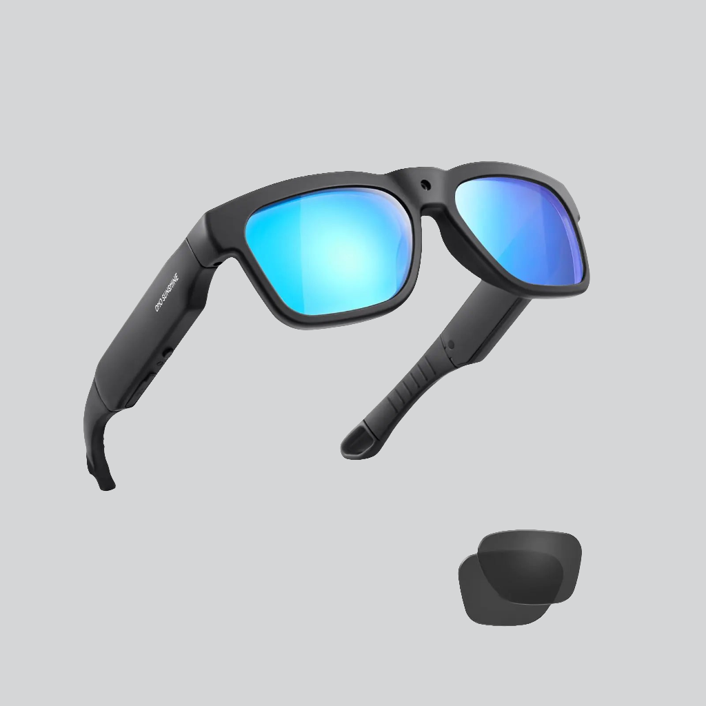 📹: OhO Sunshine 256GB WiFi Camera Glasses - Ultra HD Recording with UV400 Protection