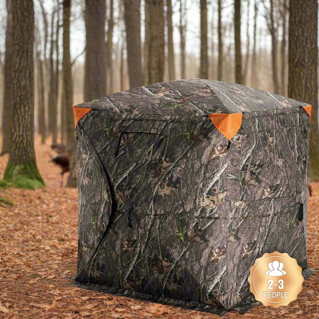 🏹: VEVOR Hunting Blind - 270° See Through Ground Blind 2-3 Person Pop Up