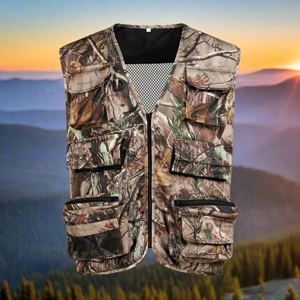 🏹: OGTNUH Camo Hunting Vest - Reversible Mesh Tactical Vest for Duck Hunting