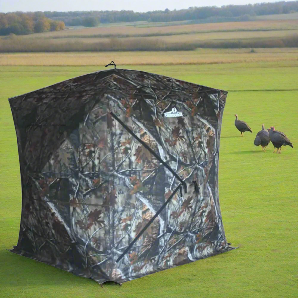🏹: THUNDERBAY 270° See Through Hunting Blind - 2-3 Person Pop-Up with 62"x62" Floor Space