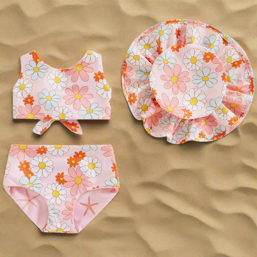 👙: Mubineo Toddler Baby Girl Cute 2PCS Bathing Suit - Bowknot Bikini Swimwear Set