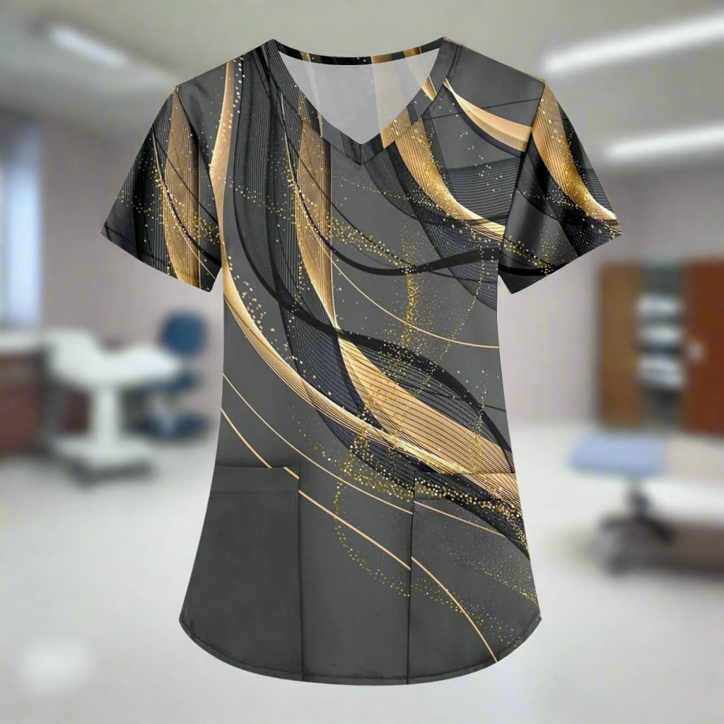 🩺: Women's Green Scrubs Set Small - Professional Medical Uniform