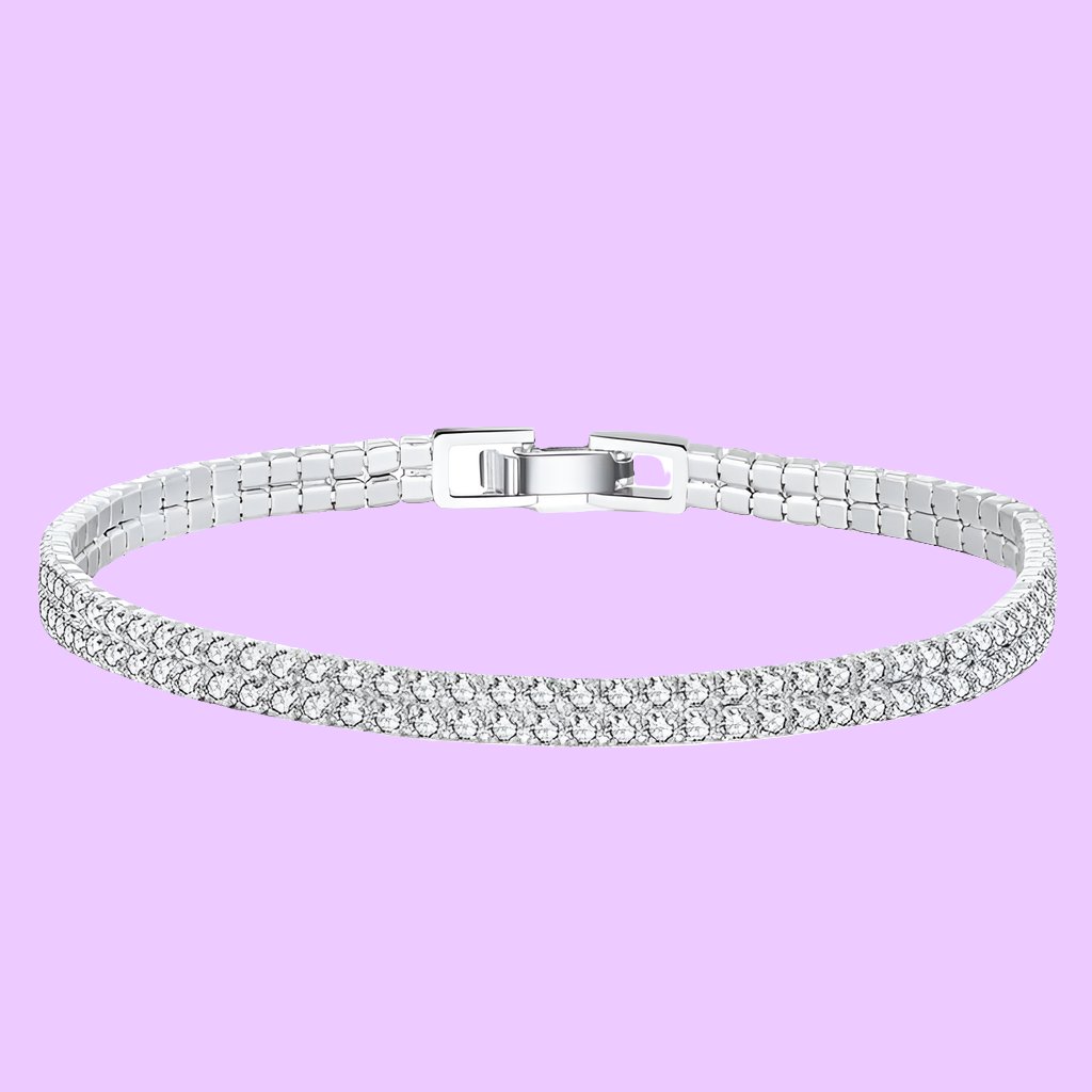 💎: Sterling Silver Bracelet for Women's Fashion Temperament