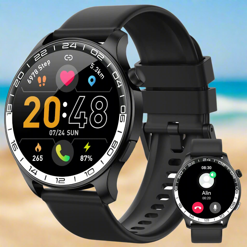 ⌚: Smart Watch 1.43" - Advanced Fitness Tracker with Call Function & 110+ Sports