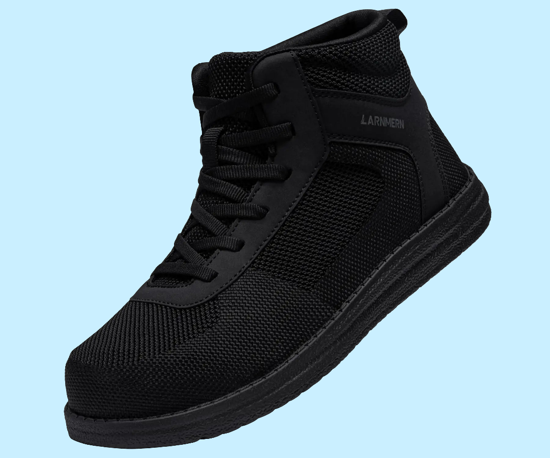 🥾: LARNMERN Steel Toe Work Boots - Lightweight Oxford Construction Safety Footwear