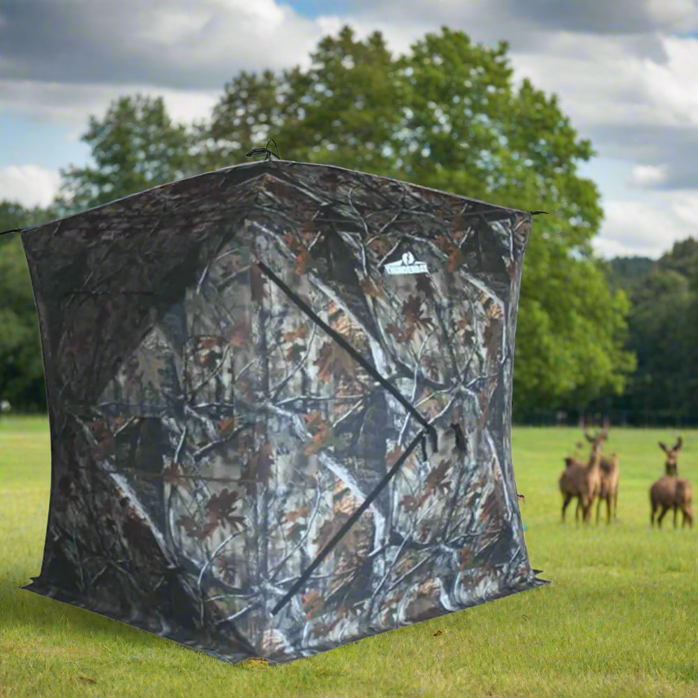 🏹: THUNDERBAY 270° See Through Hunting Blind - 2-3 Person Pop-Up with 62"x62" Floor Space
