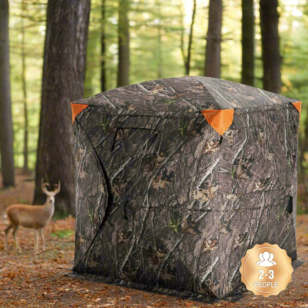 🏹: VEVOR Hunting Blind - 270° See Through Ground Blind 2-3 Person Pop Up