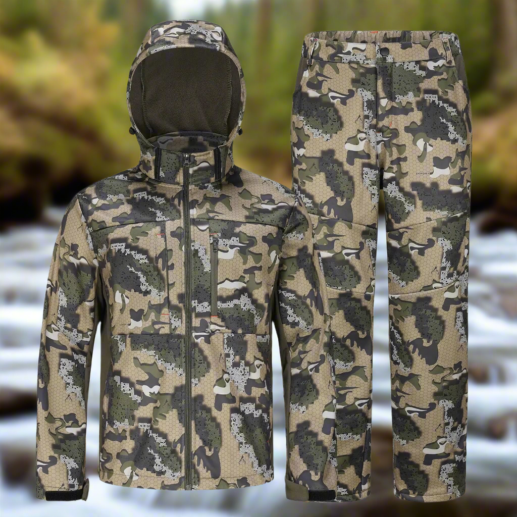 🏹: UIIHUNT Premium Hunting Suit - Fleece Lined Camo Jacket & Pants Set