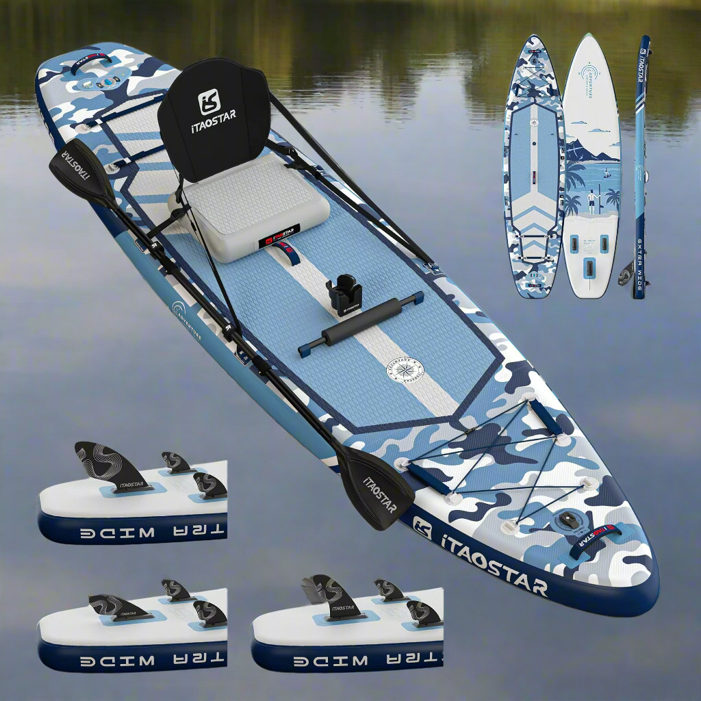 🏄: iTAOSTAR 35" Extra Wide Paddle Board - Premium Inflatable SUP with Complete Accessories