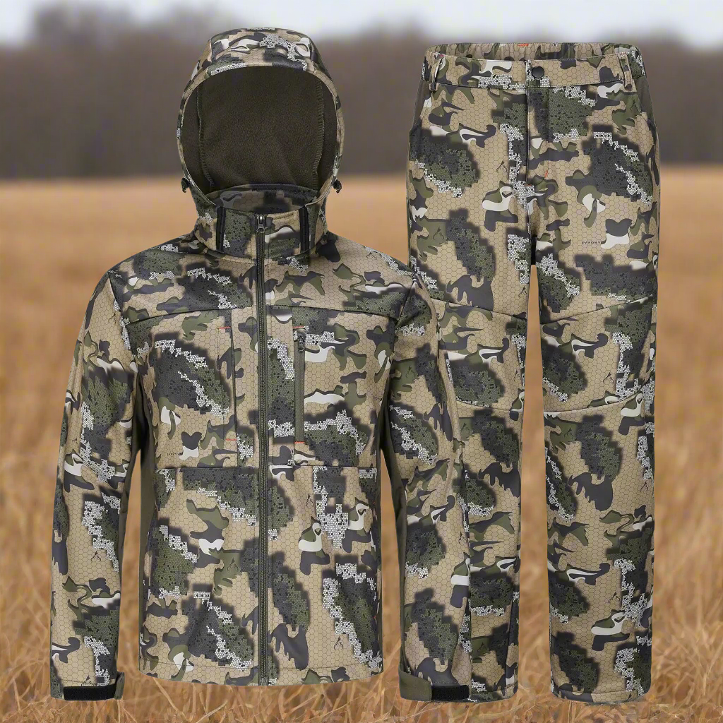 🏹: UIIHUNT Premium Hunting Suit - Fleece Lined Camo Jacket & Pants Set