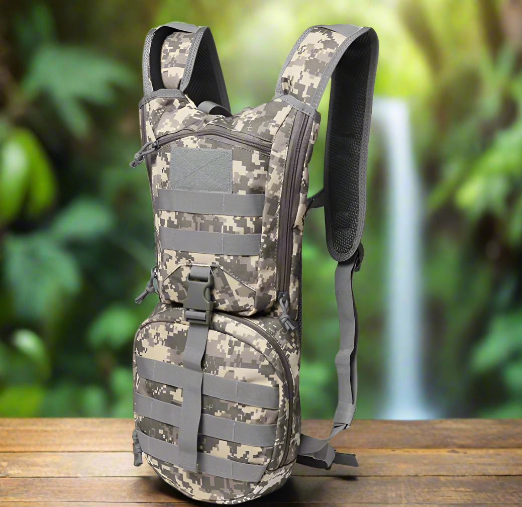 🎒: Hydration Tactical Cycling Backpack - Military Style 3L Performance Pack