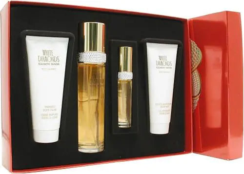 💎: White Diamonds by Elizabeth Taylor - Luxury 4-Piece Fragrance Set
