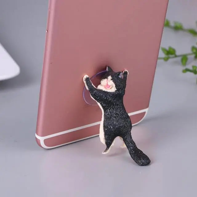 🐱: Cat Suction Cup Phone Holder - Reinforced Cute Phone Stand